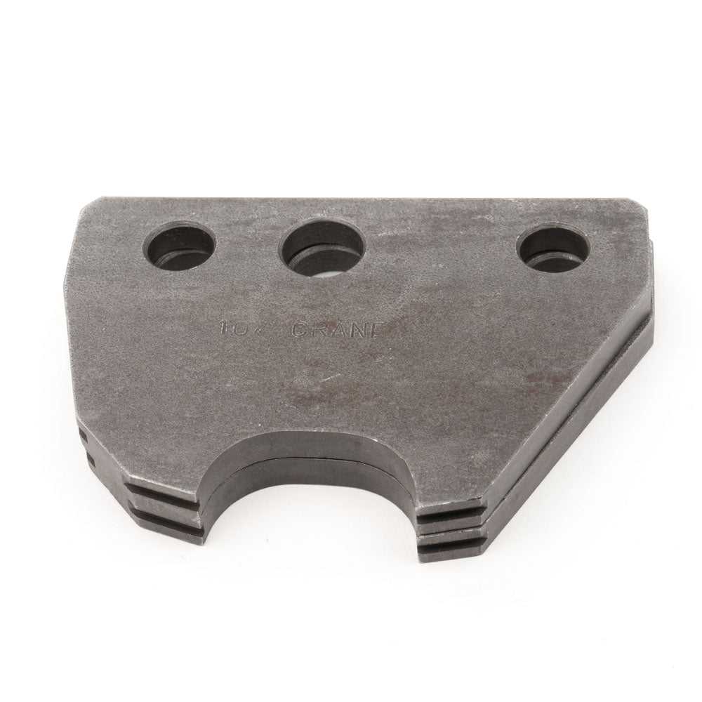 104 LB. Crane Rail Shoes (Gas) 2-7/16 Hole Ht (07468)