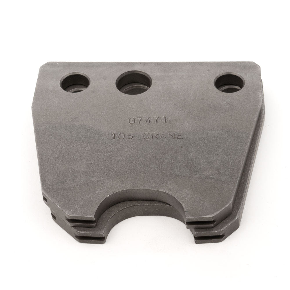 105 LB. Crane Rail Shoes (HYD.) 2-13/64 Hole Ht (07471)